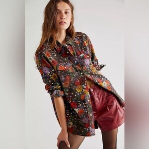 Wrangler Heritage Floral Shirt Size Small